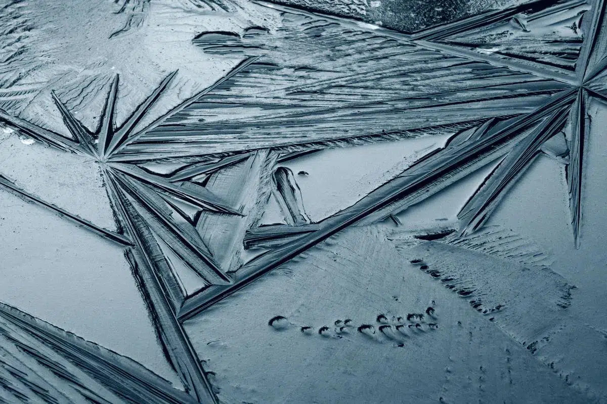 Geometry of Ice V – Lake Eibsee, Germany, by Jan Erik Waider-PurePhoto