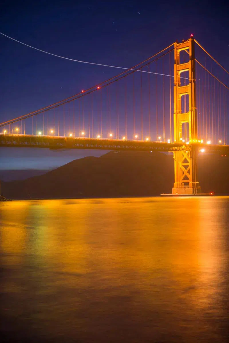 Golden Gate Glow, by Garret Suhrie-PurePhoto