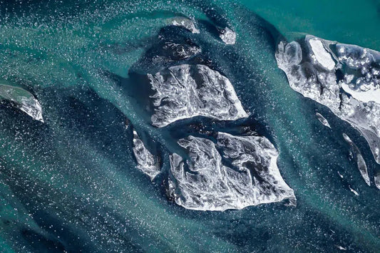 Ice Flow I – Iceland, by Jan Erik Waider-PurePhoto