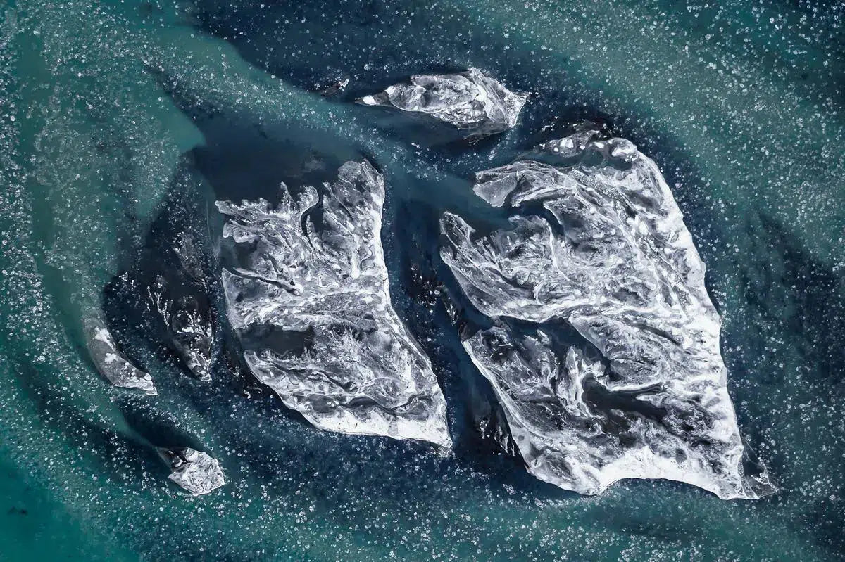 Ice Flow II – Iceland, by Jan Erik Waider-PurePhoto
