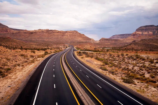 Interstate 15, Arizona, by Tom Fowlks-PurePhoto