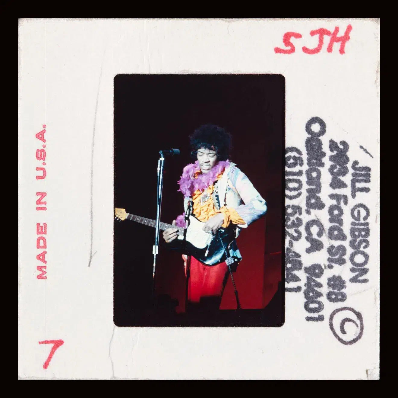 Jimi Hendrix - Slide 2, from The Wild Ones collection-PurePhoto