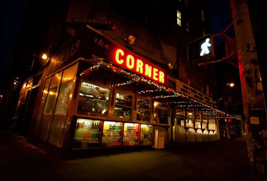 La Esquina Neon Sign - Nolita - New York City, by Vivienne Gucwa-PurePhoto