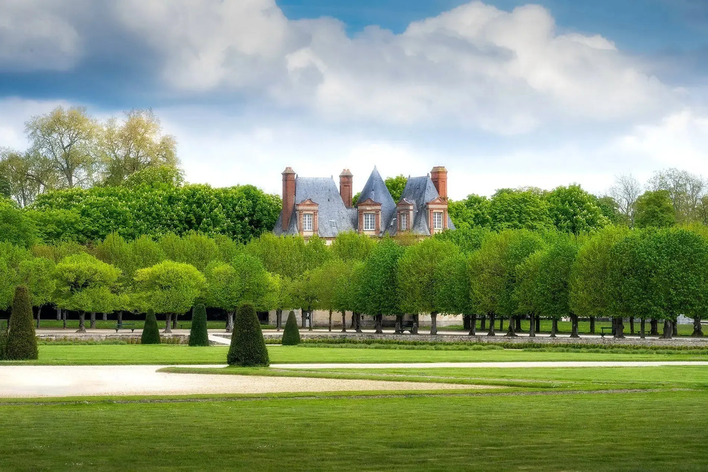 Le Grand Parterre, Fontainebleau 2, by Dario Preger-PurePhoto