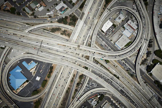 Los Angeles - CA - i110-i10, by Peter Andrew-PurePhoto