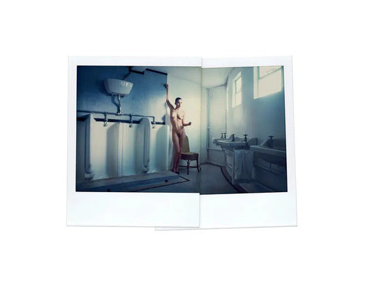 M in men's room, Burgh Island 1989, by Ivo Von Renner-PurePhoto