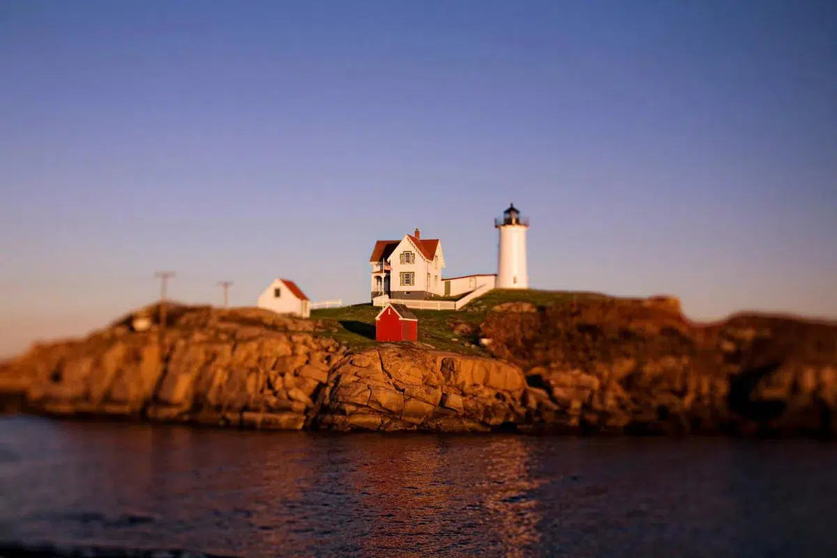 Miniature Lighthouse, by Michael Hedden-PurePhoto