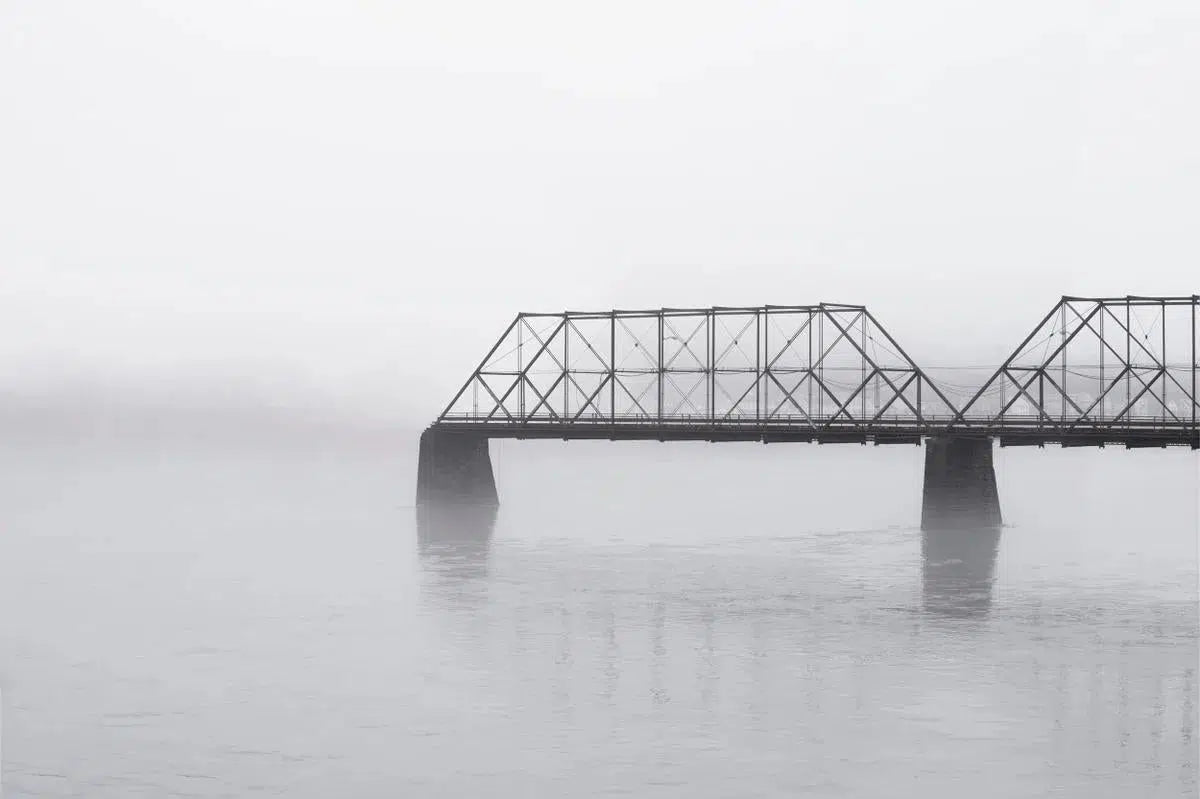Misty Morning on the Susquehanna #2, by Garret Suhrie-PurePhoto