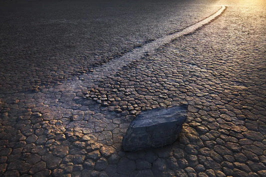 Moving Rock - Race Track, by Steven Castro-PurePhoto