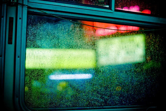 Neon Rain Drops, by Allen Passalaqua-PurePhoto