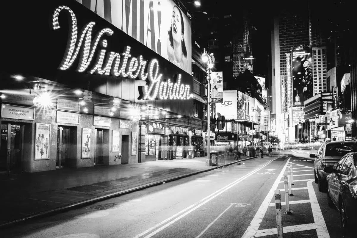 New York City - Night - Broadway Lights, by Vivienne Gucwa-PurePhoto