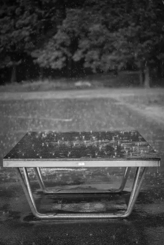 No table tennis today, by Mats Gustafsson-PurePhoto