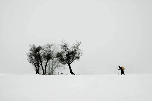 Old lady with sack, by Alex Axon-PurePhoto