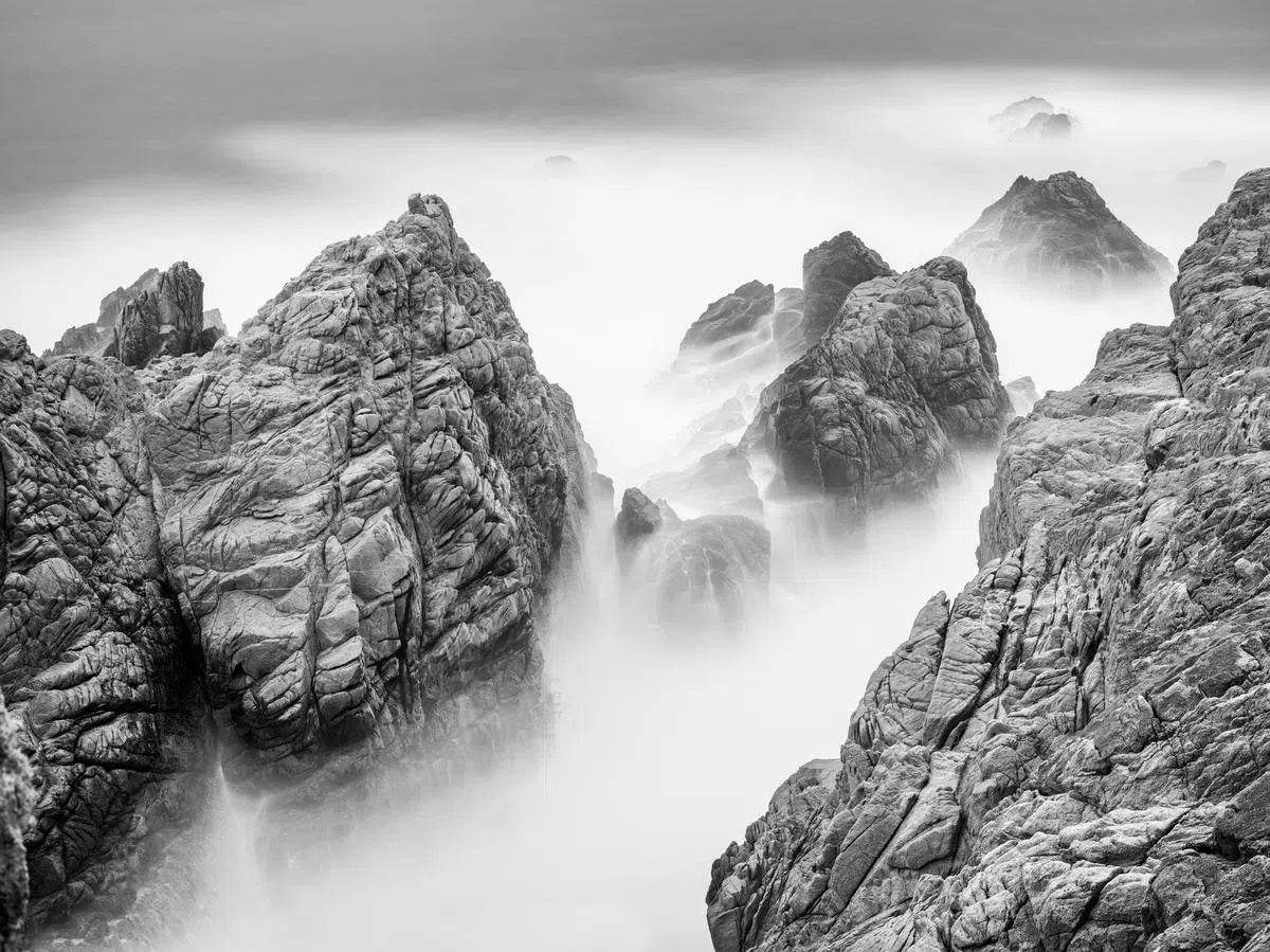 Pinnacle Rock Study - Point Lobos, by Steven Castro-PurePhoto