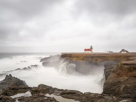Point Carrillo Lighthouse - Mendocino County-PurePhoto
