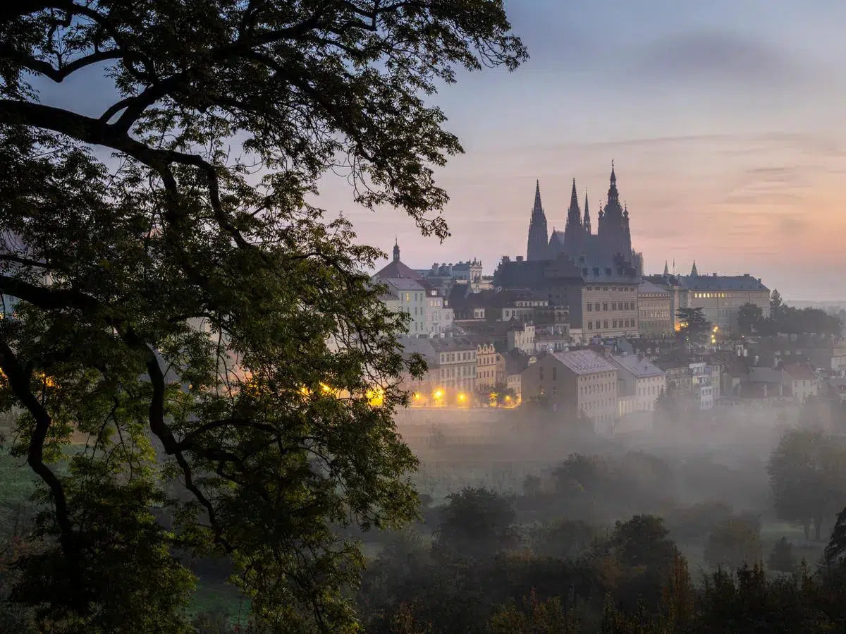 Prague at dawn, by Robert Canis-PurePhoto