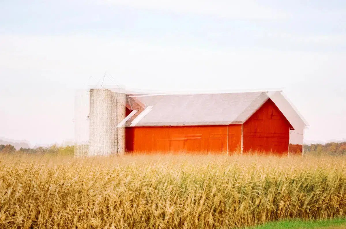 Red Barn, by Mike Valdez-PurePhoto