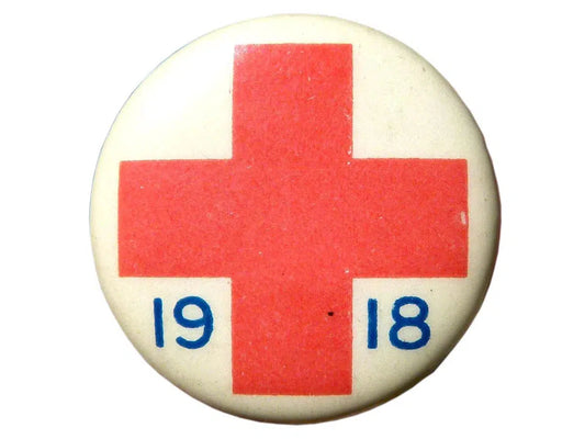 Red Cross Pin, 1918, by Brad Beyer-PurePhoto