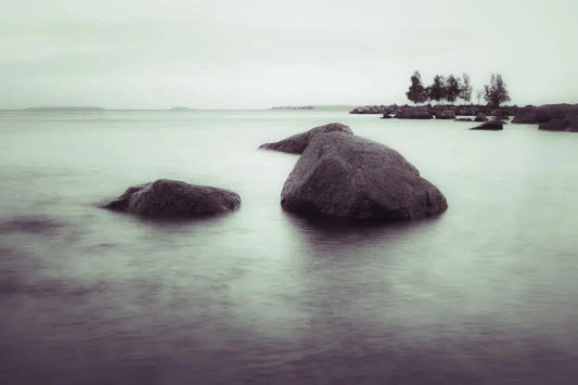 Rocky Shore at Dusk, by Ari Salmela-PurePhoto