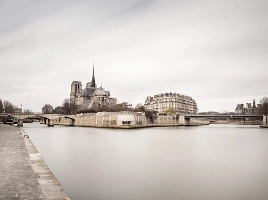 Seine and Notre - Dame - Paris, France, by Steven Castro-PurePhoto