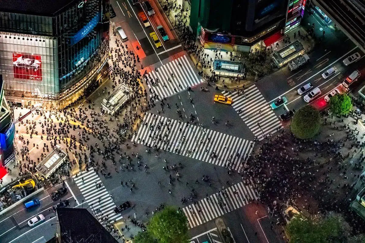 Shibuya Crossing, by Donn Delson-PurePhoto