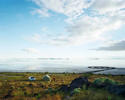 Spiral Jetty, Utah, by Tom Fowlks-PurePhoto