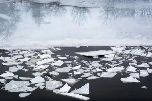 Spring Ice on the Rideau River, by Cary Seipp-PurePhoto