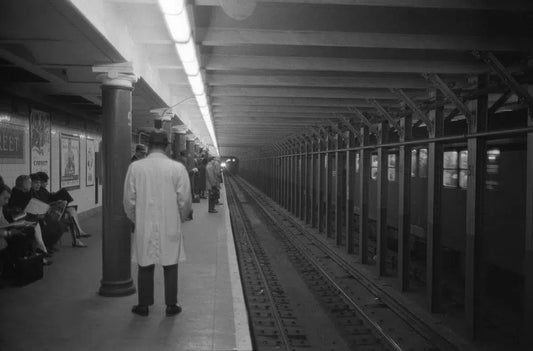Subway Patience, by Raymond Martinot-PurePhoto