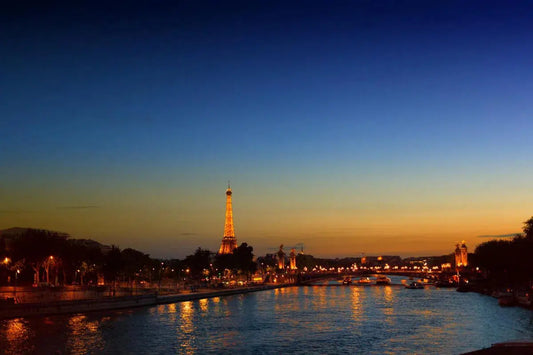 Sunset, La Tour Eiffel, by Jeremy Brooks-PurePhoto