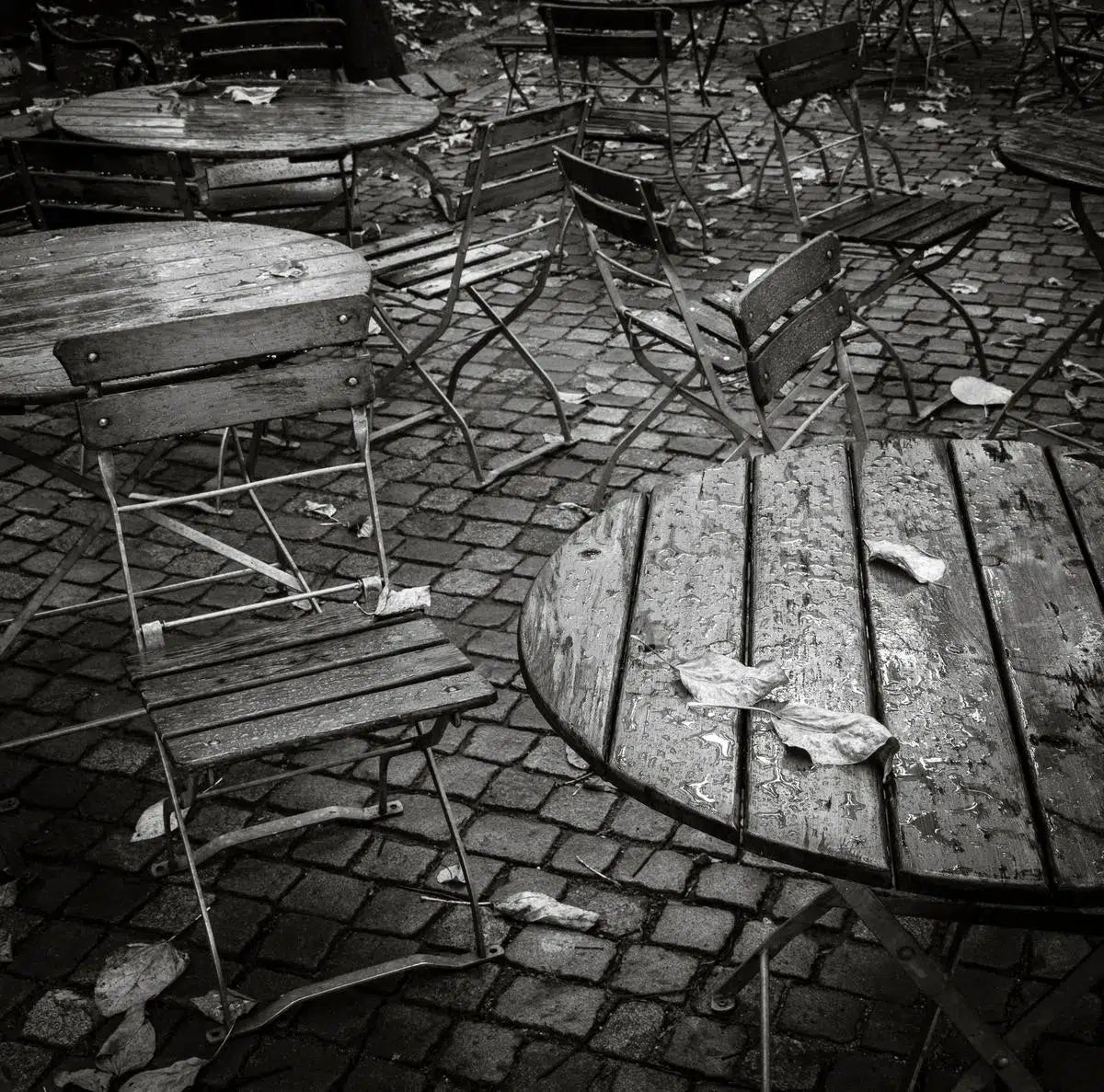 Tables and chairs, by Robert Canis-PurePhoto