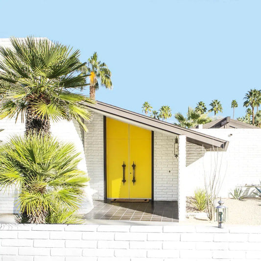 The Real Yellow Doors of Palm Springs, by Kelly & Fred-PurePhoto