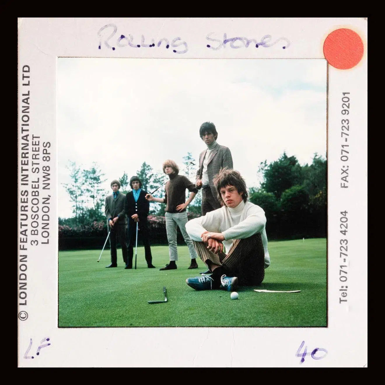 The Rolling Stones - Slide 12 (golf), from The Wild Ones collection-PurePhoto