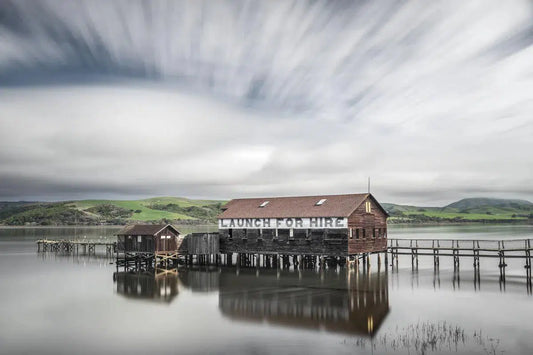 Tomales Bay Launch for Hire - Inverness, by Steven Castro-PurePhoto