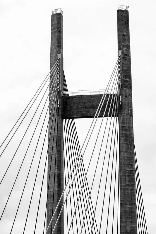 Towers and Cables 1, by Ari Salmela-PurePhoto