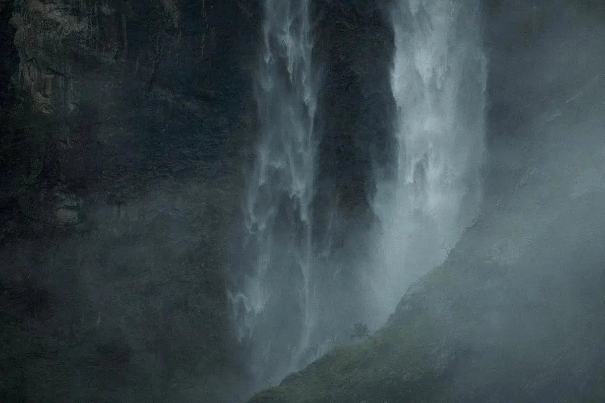 Twin Falls – Norway, by Jan Erik Waider-PurePhoto