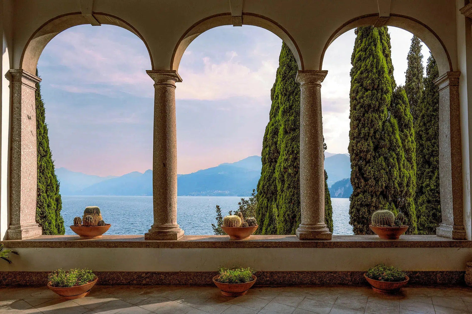 View of the Lake, Varenna, Lake Como, by Dario Preger-PurePhoto