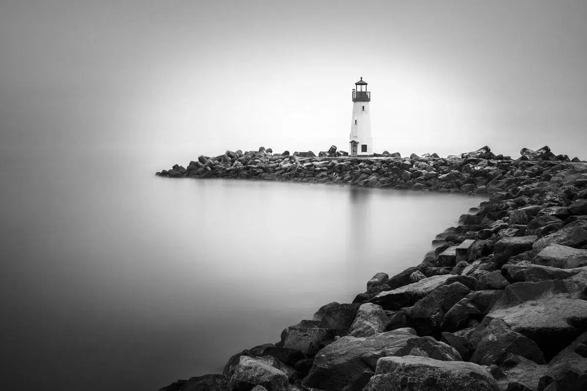 Walton Lighthouse - Santa Cruz Harbor, by Steven Castro-PurePhoto