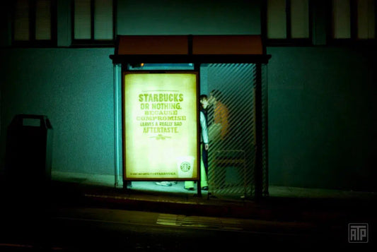 starbucks kiss, by Allen Passalaqua-PurePhoto