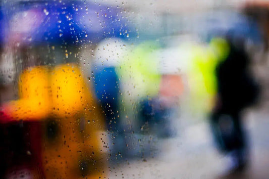 window water drops, by Allen Passalaqua-PurePhoto